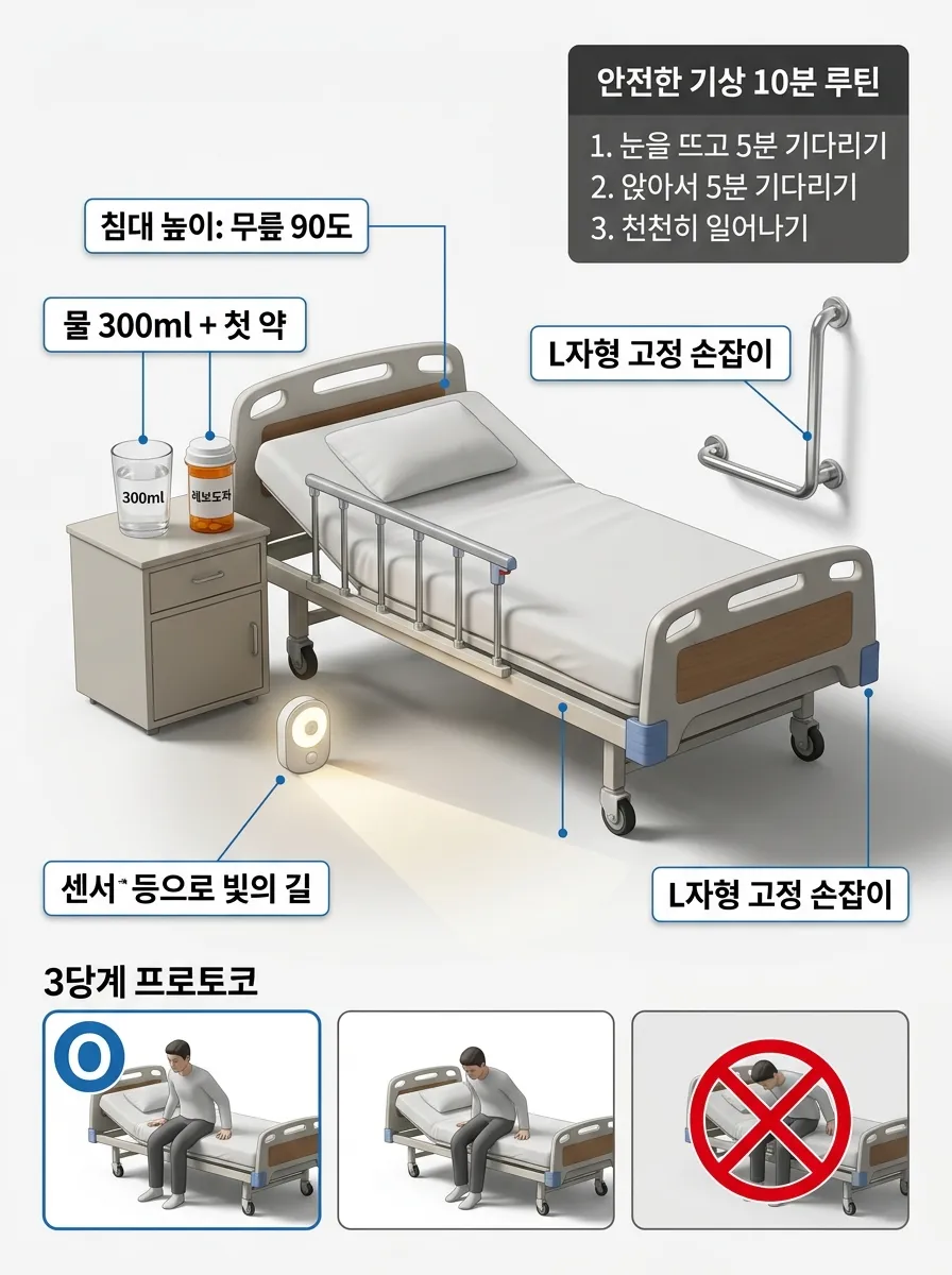 안전한 기상 10분 루틴
